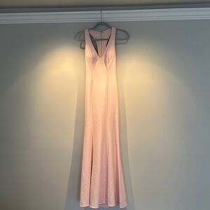 Xscape Light Pink Maxi Dress